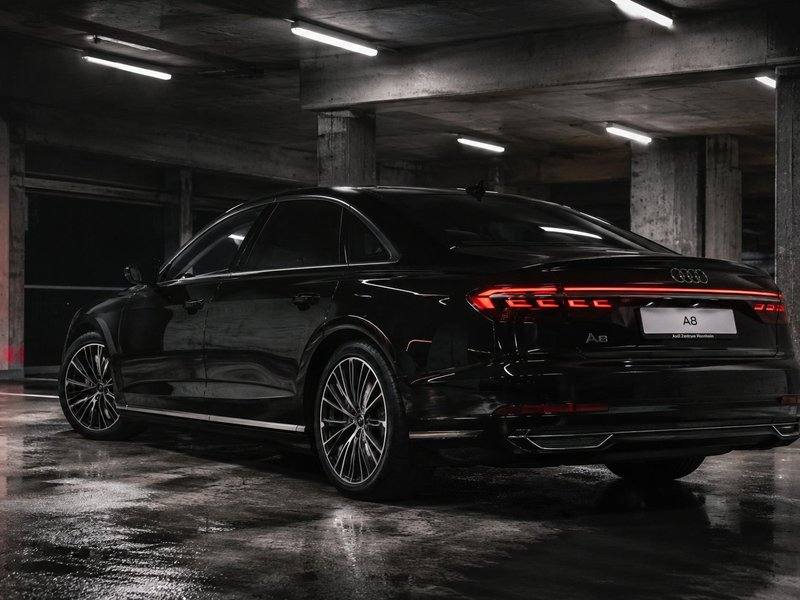 Audi A8 rear view